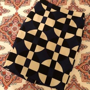 J.Crew Geometric Patterned Skirt